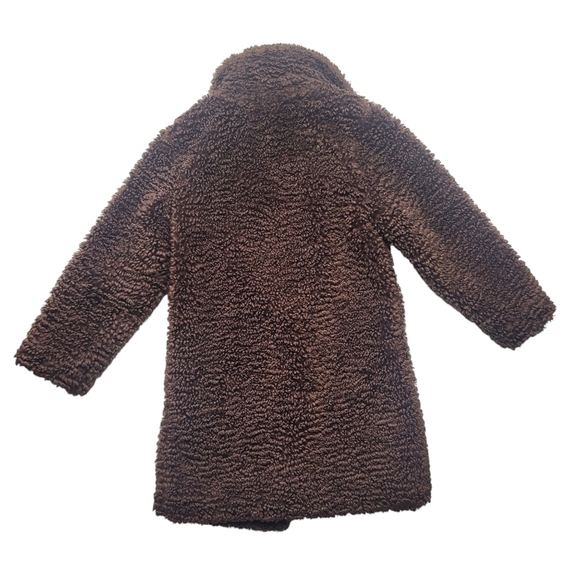 Wonder Nation Brown Teddy Jacket Size XS (4-5) - Picture 2 of 5